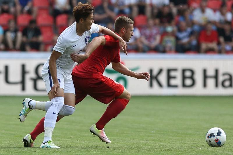 Přípravné utkání Česká republika vs Jižní Korea, 5. června v Praze.