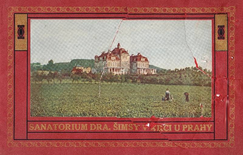 Hlavní budova sanatoria byla dokončena v roce 1910.