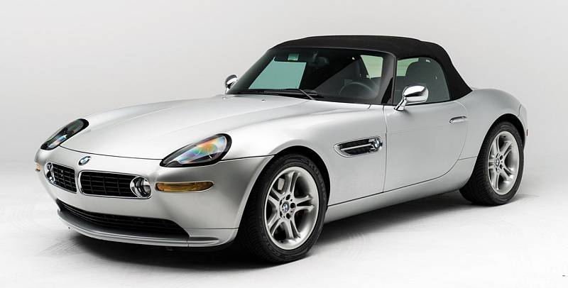 BMW Z8, které patřilo Stevu Jobsovi.