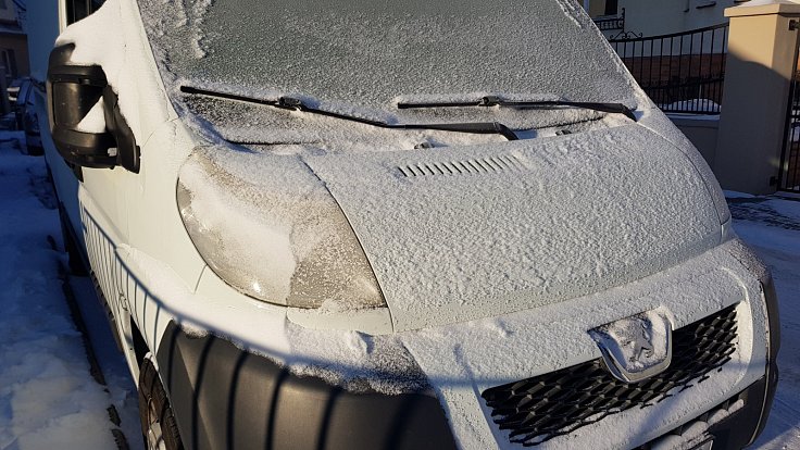 Ilustrační foto: Auto v mrazech