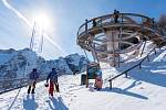 Údolí Stubai v Rakousku - na ledovci se tu lyžuje až do června