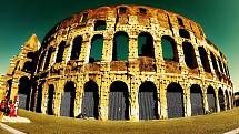 Koloseum v Římě.