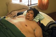Mexičan Jose Luis Garza dokázal přibrat až na 450 kilogramů.