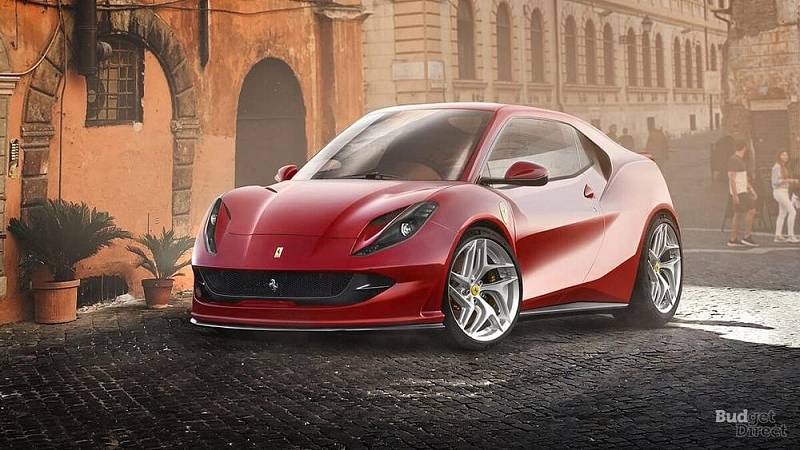 Ferrari. Hatchback na základě designu modelu 812 Superfast vypadá velmi prapodivně. Tohle by určitě zarytí fanoušci značky nerozdýchali.