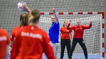 Ženská reprezentace poprvé trénovala pod novým norským koučem Bentem Dahlem