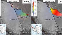 Antarktický ledovec Larsen C