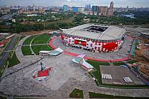 Otkrytie Arena (Moskva, 44 929 diváků) Jeden z ruských velkoklubů Spartak neměl po celou dobu své existence domácí stánek. Až v roce 2015 byl po téměř deseti letech výstavby otevřen tento stadion, na kterém se při MS představí Argentina či Brazílie.