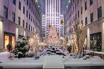 Vánoční stromek v newyorském Rockefellerově centru je nejslavnějším stromkem na světě.