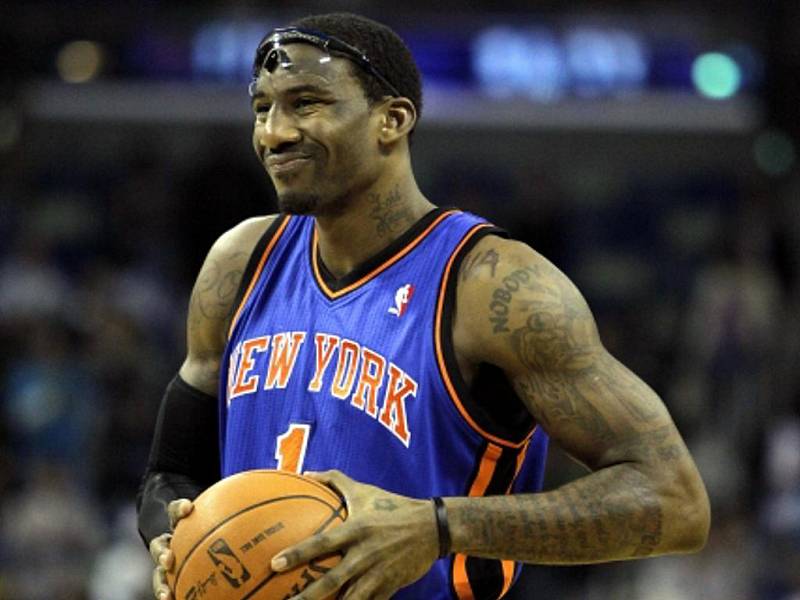 Basketbalista New York Knicks Amare Stoudemire.