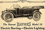 Jeden z dalších modelů značky Haynes, přesněji Model 22.