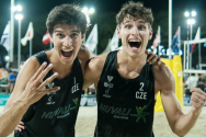 Mladí beachvolejbalisté Kryštof Oliva a Václav Kurka zazářili na Beach Pro Tour na Filipínách