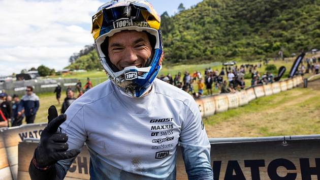 Tomáš Slavík našel při posledním podniku Crankworx World Tour ve městě Rotorua přemožitele až ve finálové bitvě