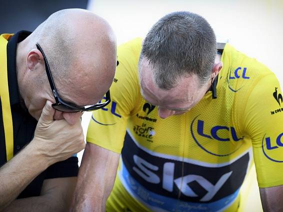 Čtrnáctá etapa Tour de France: Chris Froome