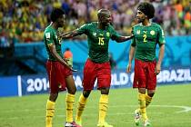 Fotbalisté Kamerunu se během zápasu s Chorvatskem hádali mezi sebou.