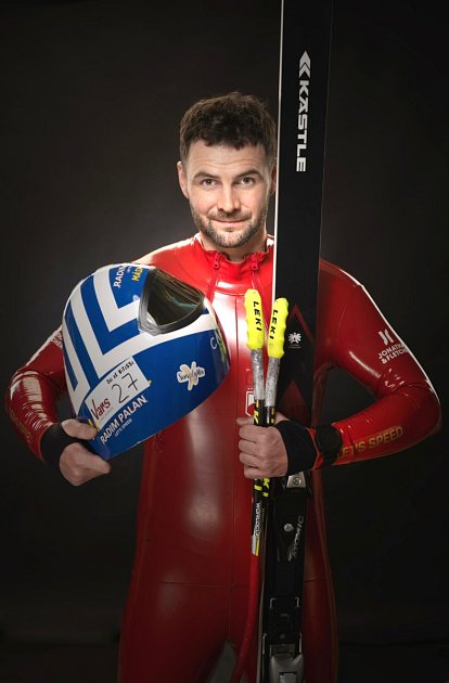 Radim Palán, český reprezentant v rychlostním lyžování