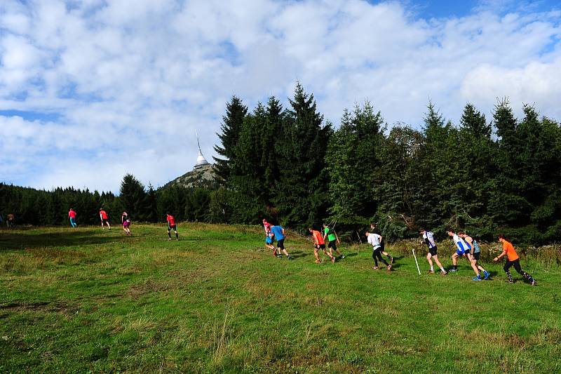 Populární Ještědský půlmaraton se pořádal i v roce 2017.