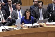 Americká velvyslankyně při OSN Nikki Haleyová