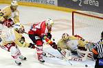 Slavia - Pardubice: Adam Svoboda brzy inkasoval