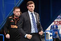 Trenér fotbalistů skotského Glasgow Rangers Steven Gerrard