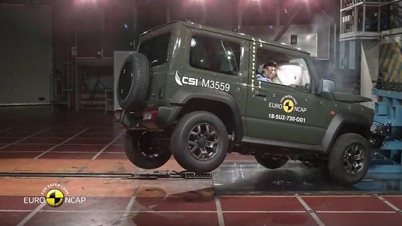 Crash test Suzuki Jimny