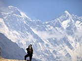 Výstup na nejvyšší horu světa Mount Everest.