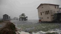 Opuštěně východní pobřeží USA před hurikánem IRENE