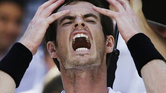 Andy Murray nebyl ve čtvrtfinále US Open v ideálním psychickém rozpoložení.