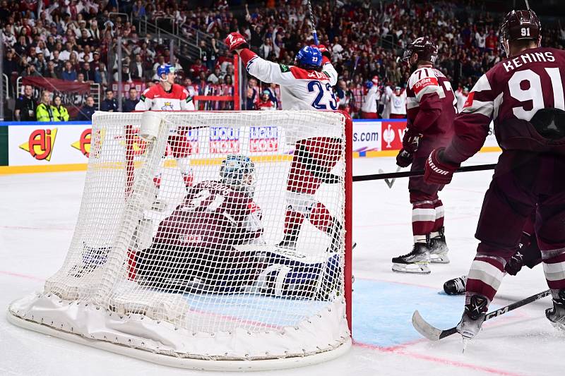 MS hokej 2023: Česko - Lotyšsko