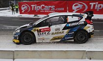 Zimní závody si mohli vyzkoušet jezdci už při loňském TipCars Rallysprintu v Praze.