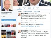 Twitterový účet premiéra Sobotky byl napaden hackery.