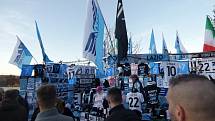 Metal Trade Comax, nejlepší tým prvního ročníku Zaměstnanecké ligy Deníku, na fotbale Lazio Řím - Juventus Turín