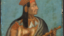 Atahualpa, Inka XIV. Portrétní malba neznámého umělce ze školy Cusco, nachází se v berlínském Etnologickém muzeu