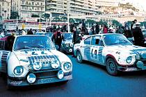 Škoda 130 RS na Rallye Monte Carlo v roce 1977.