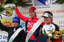 Tři nejrychlejší ženy letošního ročníku Tour de Feminin.