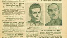 Oficiální novinová zpráva z 27. září 1936, informující o tom, že Jagodu nahradil v čele NKVD Nikolaj Ježov. Brzy na to byl Jagoda zatčen a během Velké čistky byl popraven
