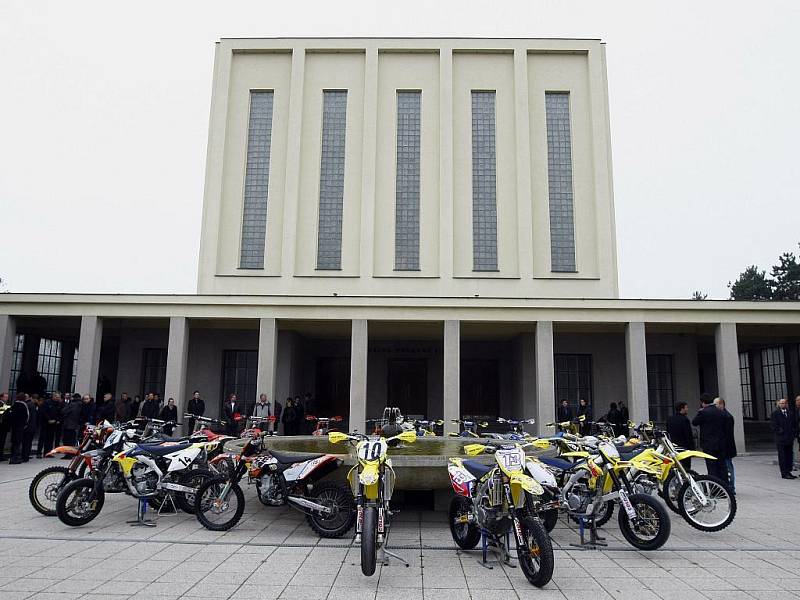 V Praze se konalo poslední rozloučení s motokrosařem Michaelem Špačkem