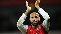 Thierry Henry v dresu Arsenalu