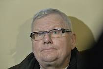 Někdejší jednatel firmy Promopro Jaroslav Veselý u pražského vrchního soudu.