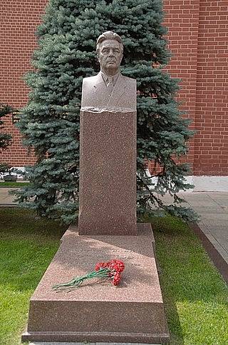 Hrob Brežněva u Kremlu.