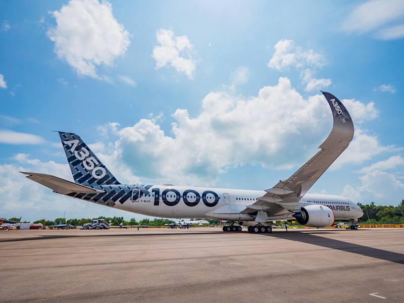 Letadlo Airbus A350 1000