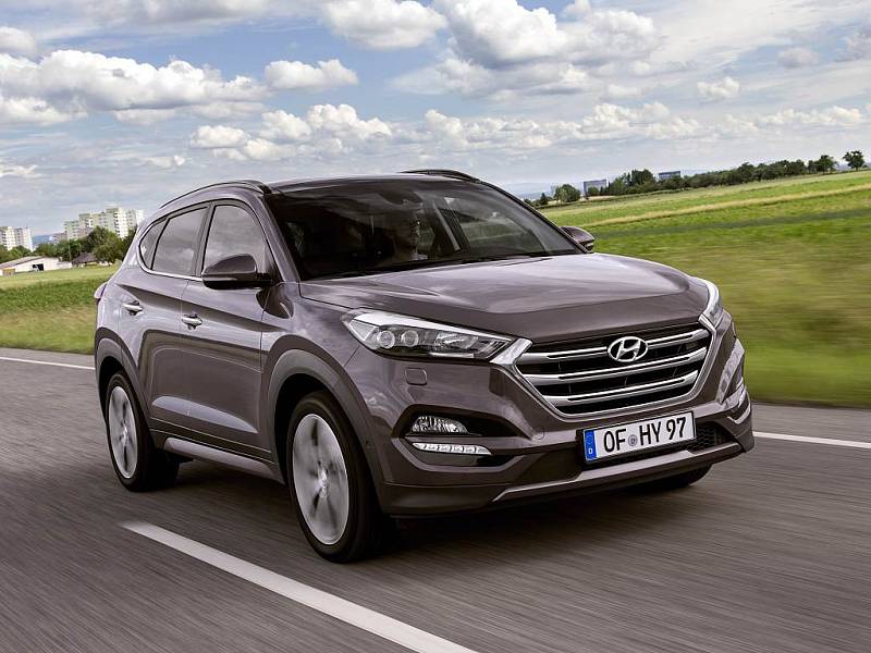 Hyundai Tucson před faceliftem.