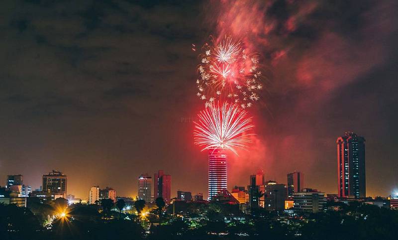 Novoroční oslavy v Nairobi