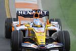 Fernando Alonso s Renaultem.