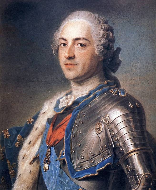Francouzský král Ludvík XV. Marie Alžběta věřila, že se s ní ožení. Jenže poté, co král uviděl na portrétu její znetvořenou tvář, ze zásnub rychle vycouval.