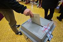 Hlasování v prezidentských volbách. Ilustrační snímek