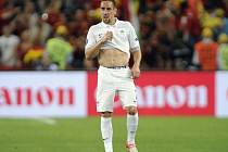 Zklamaný Franck Ribéry.