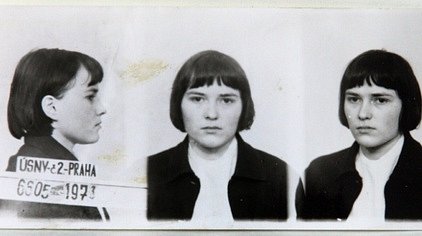 Olga Hepnarová na policejním identifikačním snímku