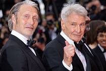 Harrison Ford a Mads Mikkelsen v Cannes