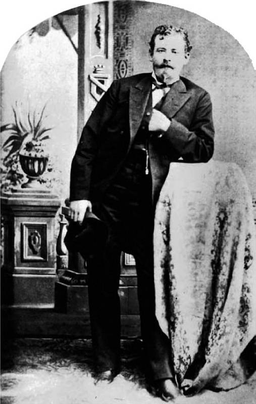 Ike Clanton v roce 1881 v Tombstone