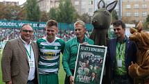 Zápas fotbalové Fortuna ligy mezi Bohemians Praha 1905 a AC Spartou Praha v Ďolíčku.